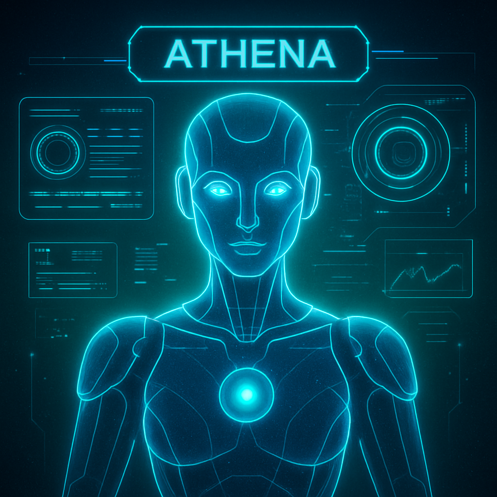 Captura de pantalla del proyecto Athena